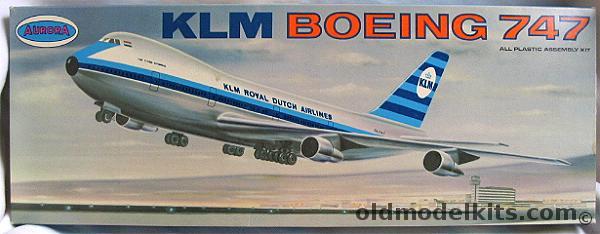 Aurora 1/156 Boeing 747 KLM, 361-KL plastic model kit